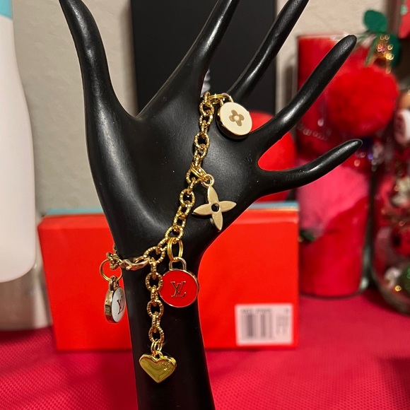 Upcycled Charm Bracelet